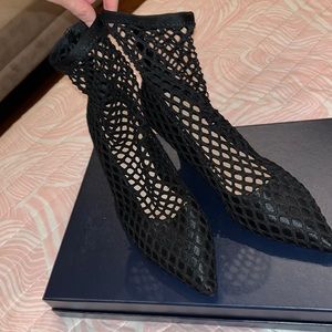 Zara Lace Sock Heel Size 41 (US 10)